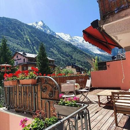 Chamonix Hyper Centre . Terrasse Vue Mont Blanc . Parking Apartamento Exterior foto